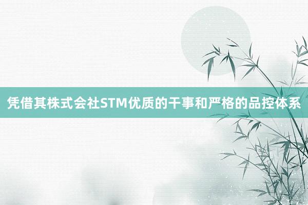凭借其株式会社STM优质的干事和严格的品控体系
